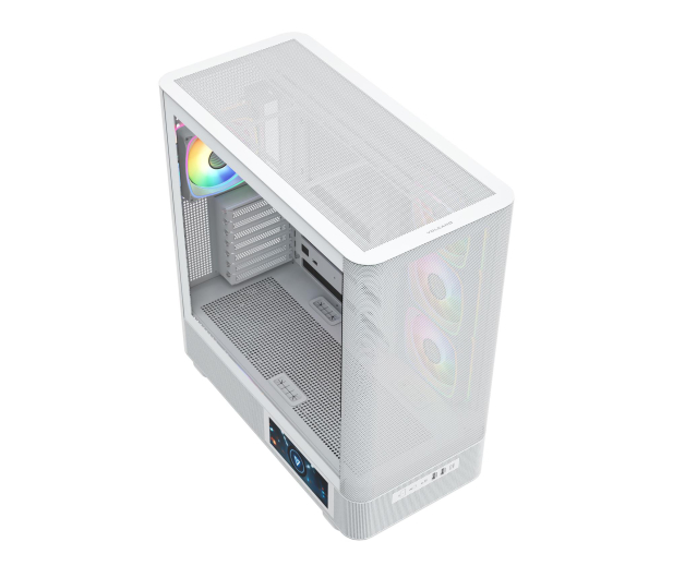 MODECOM Volcano AQ400 ARGB Midi White - 1486759 - zdjęcie 6